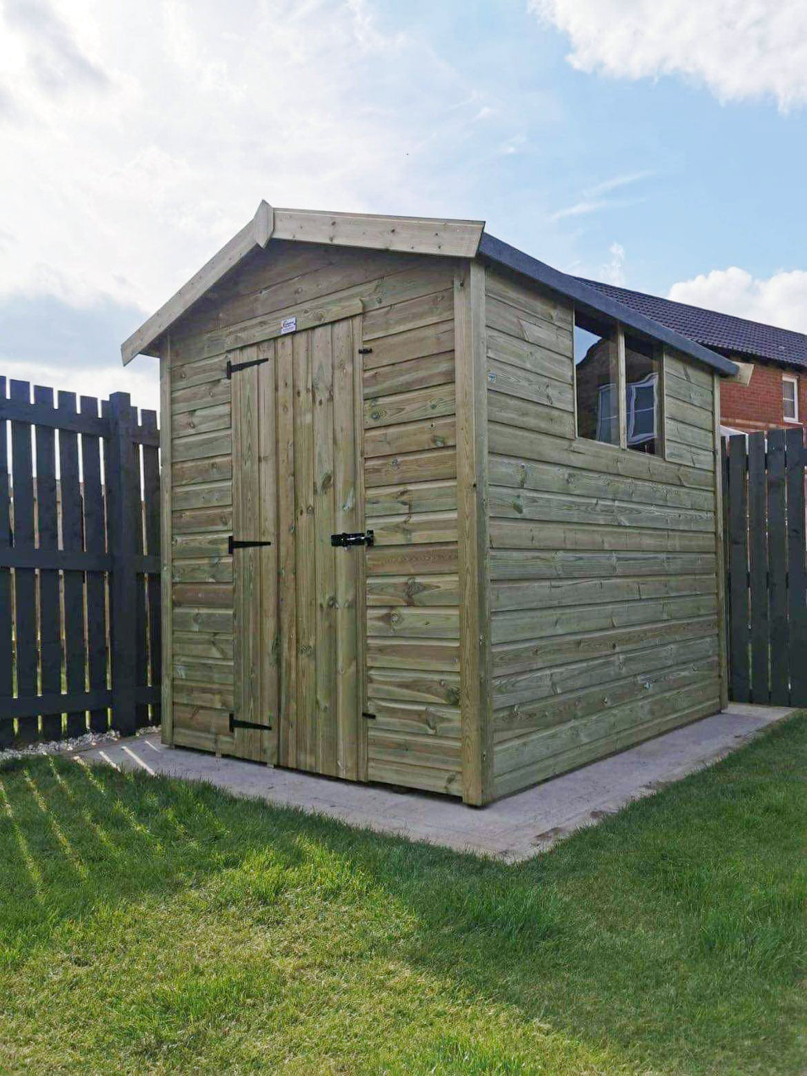 Apex Peak Garden Shed