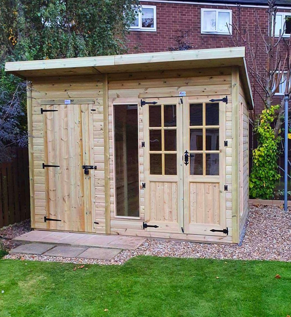 Kingsdale Georgian Summer House & Shed Combi